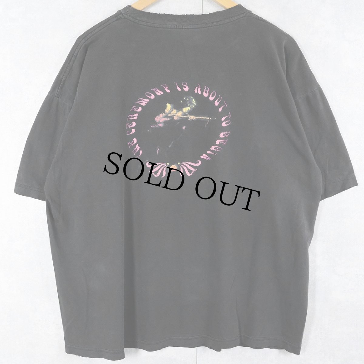 画像2: 90's The Doors "Is Everybody In?" ロックバンドTシャツ BLACK XL (2)