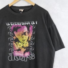 画像1: 90's The Doors "Is Everybody In?" ロックバンドTシャツ BLACK XL (1)