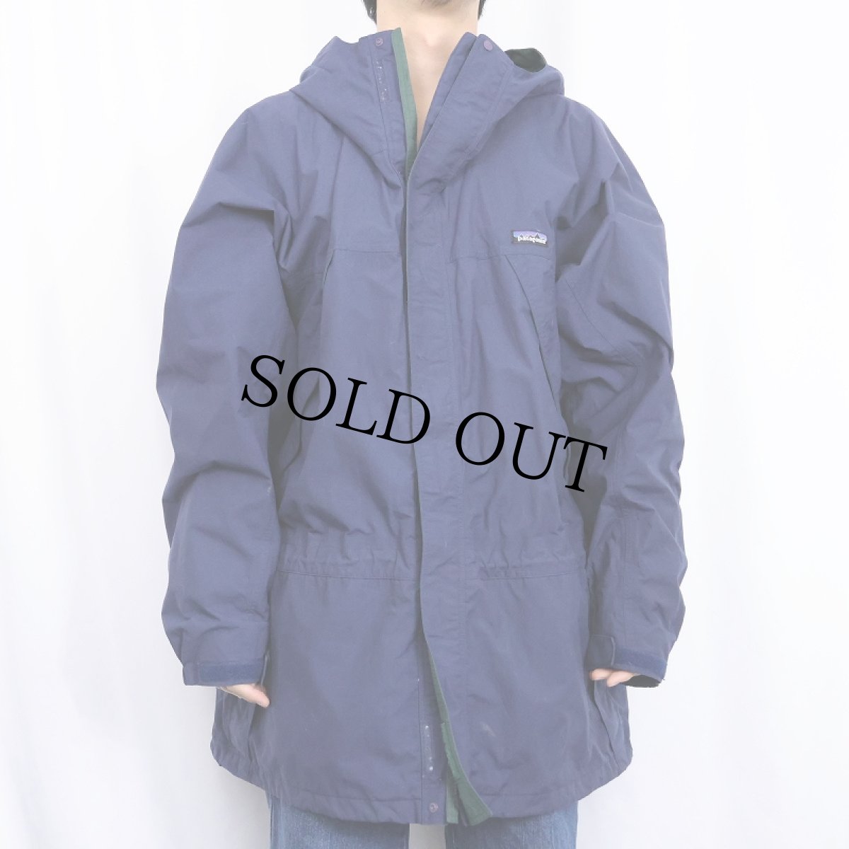 画像2: 90's Patagonia ナイロンストームジャケット XXL (2)