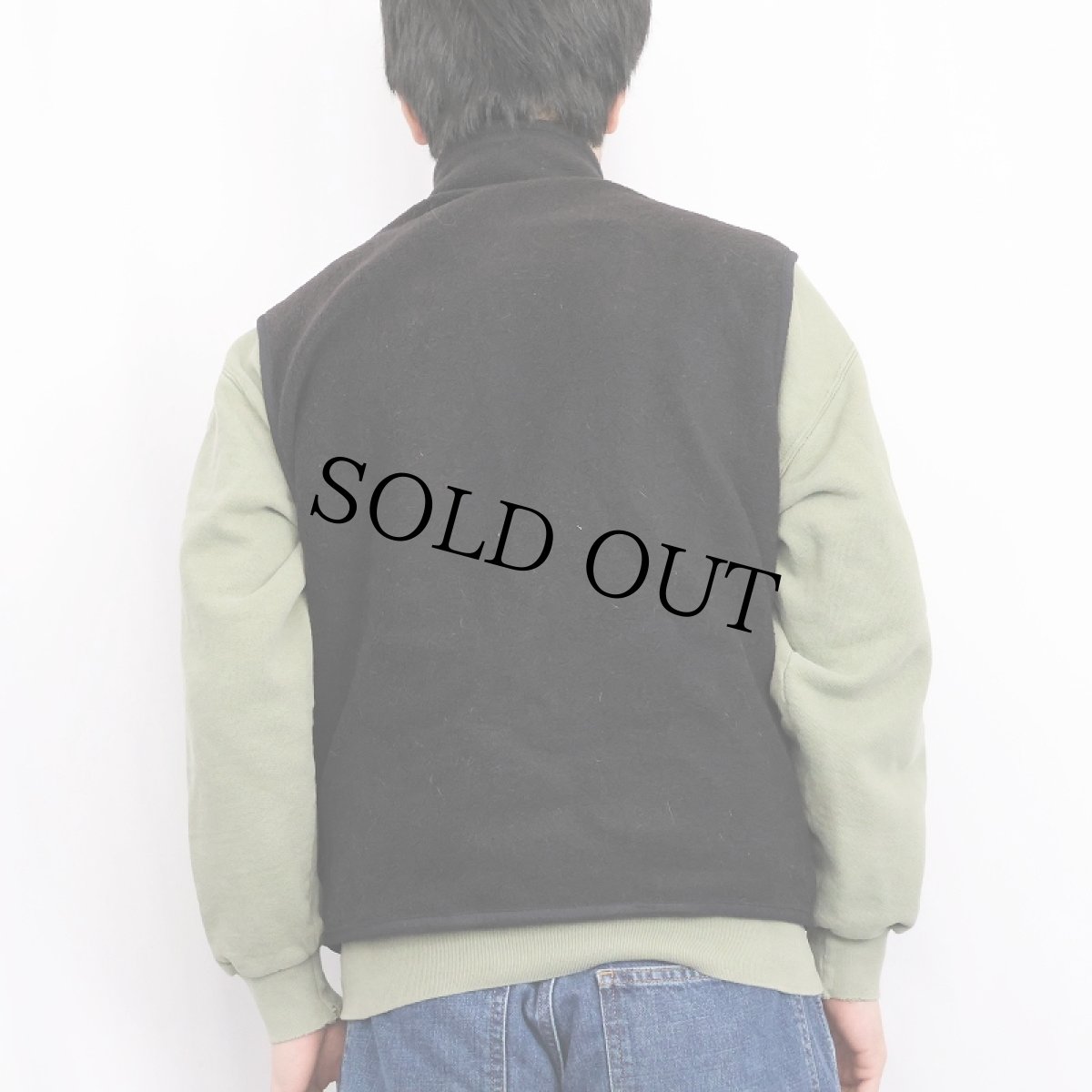 画像3: 90's Patagonia USA製 シンチラフリースベスト BLACK M (3)