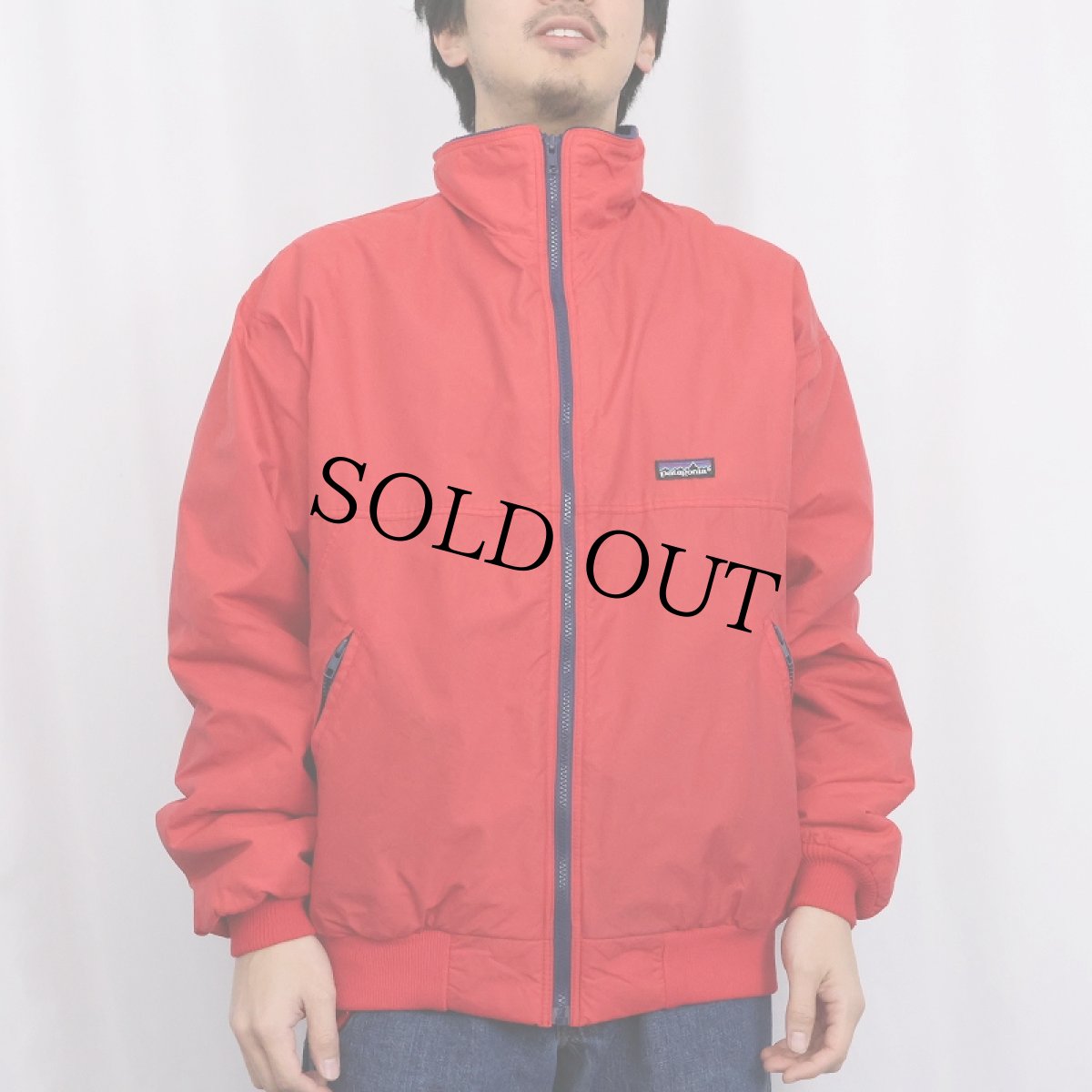 画像2: 90's Patagonia USA製 シェルドシンチラジャケット L (2)