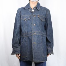 画像2: 70's Levi's オレンジタブ デニムブッシュジャケット L (2)