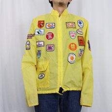 画像3: 70〜80's Kmart ワッペン付き ナイロンジップジャケット L (3)
