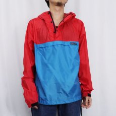 画像3: 80's Patagonia パッカブル ナイロンアノラックパーカー M (3)