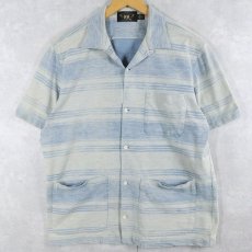 画像1: Ralph Lauren RRL オープンカラーシャツ M (1)