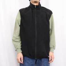 画像2: 2012AW Patagonia シンチラフリースベスト BLACK XL (2)