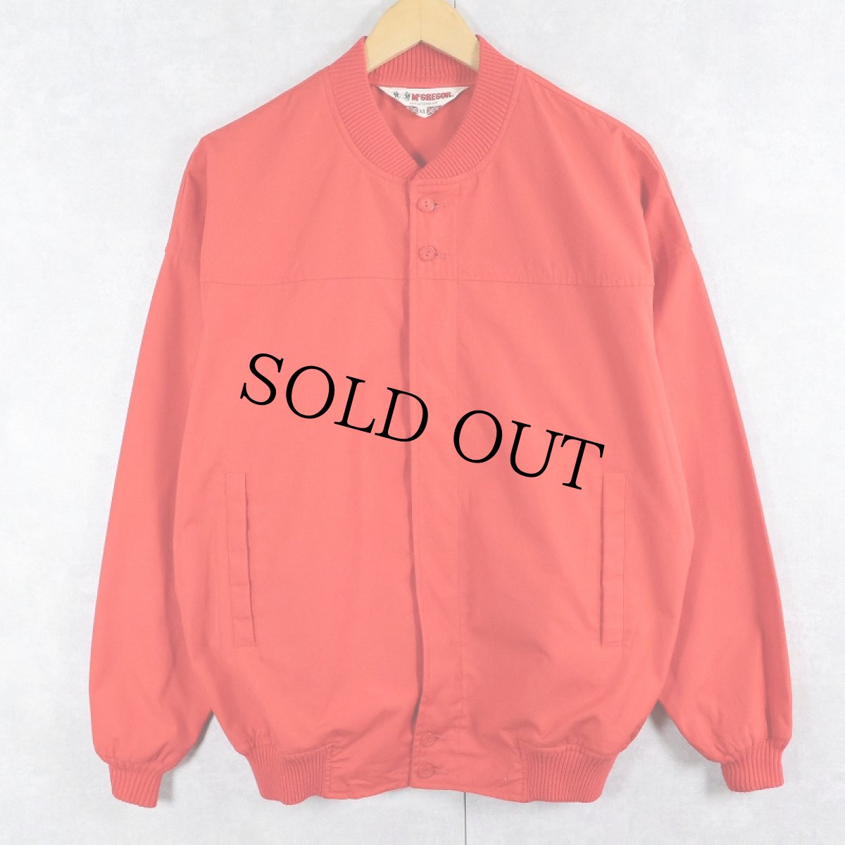 画像1: 80's McGREGOR ポリコットン ダービージャケット XL (1)