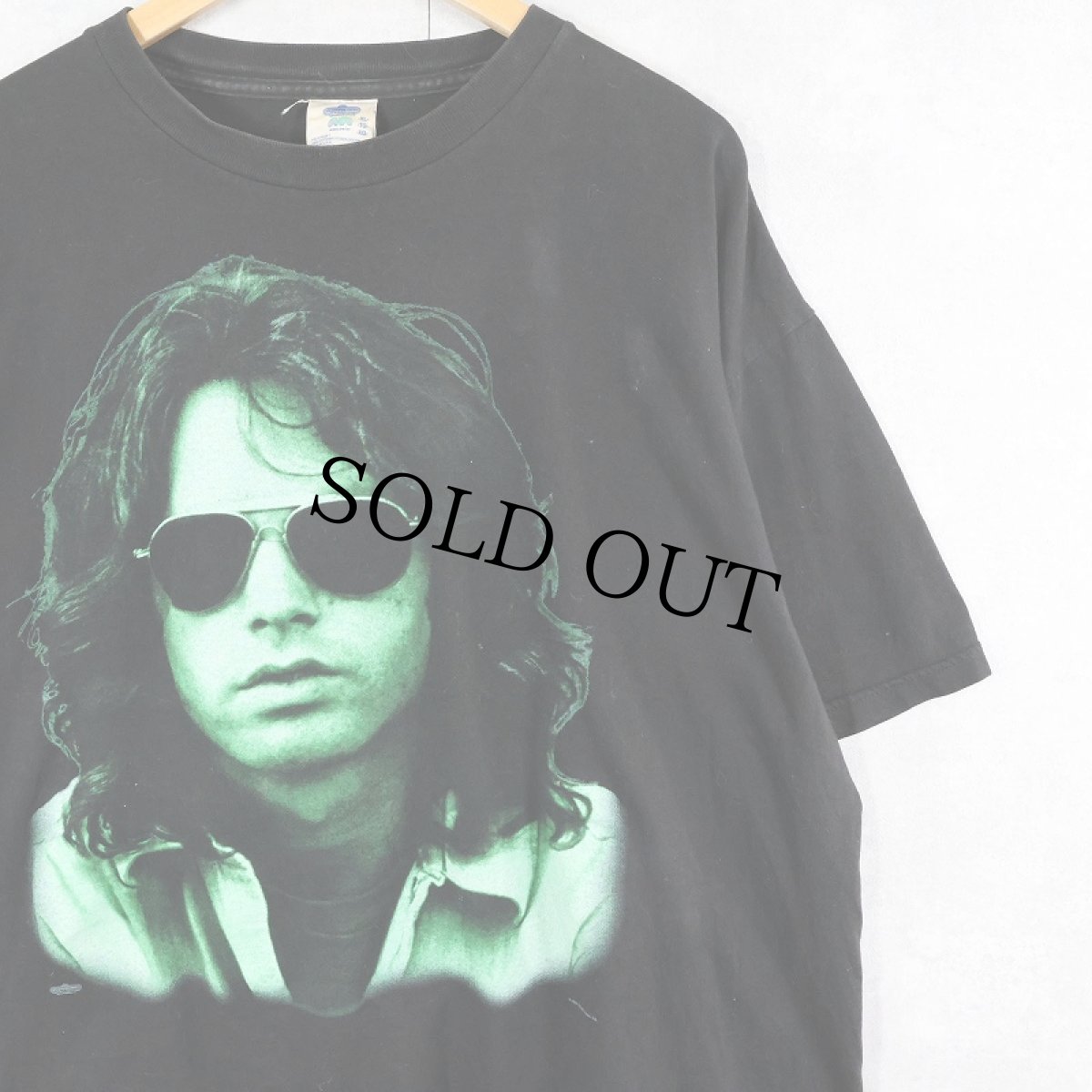 画像1: 1994 The Doors JIM MORRISON USA製 ミュージシャンプリントTシャツ BLACK XL (1)