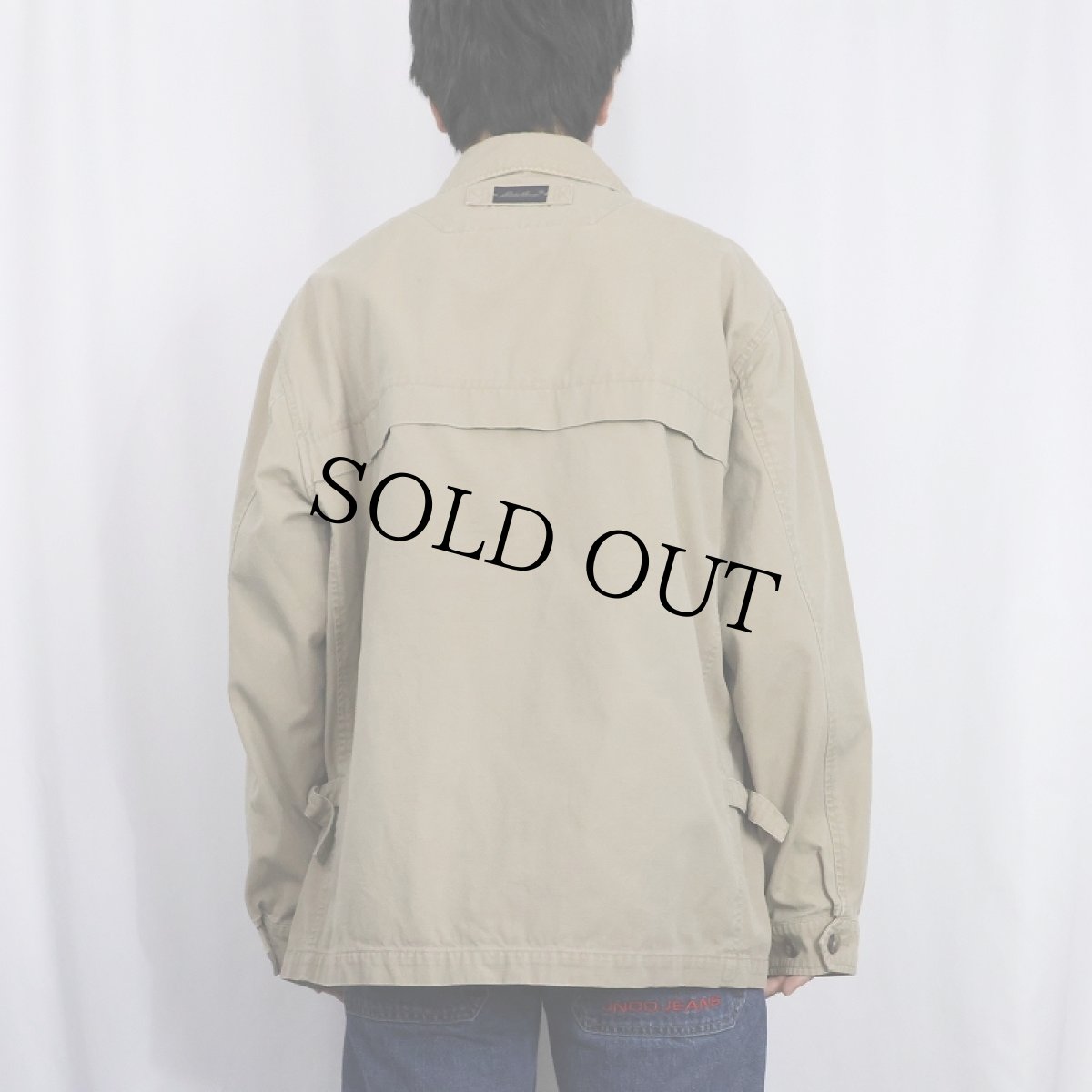 画像3: Eddie Bauer コットンジップジャケット M (3)