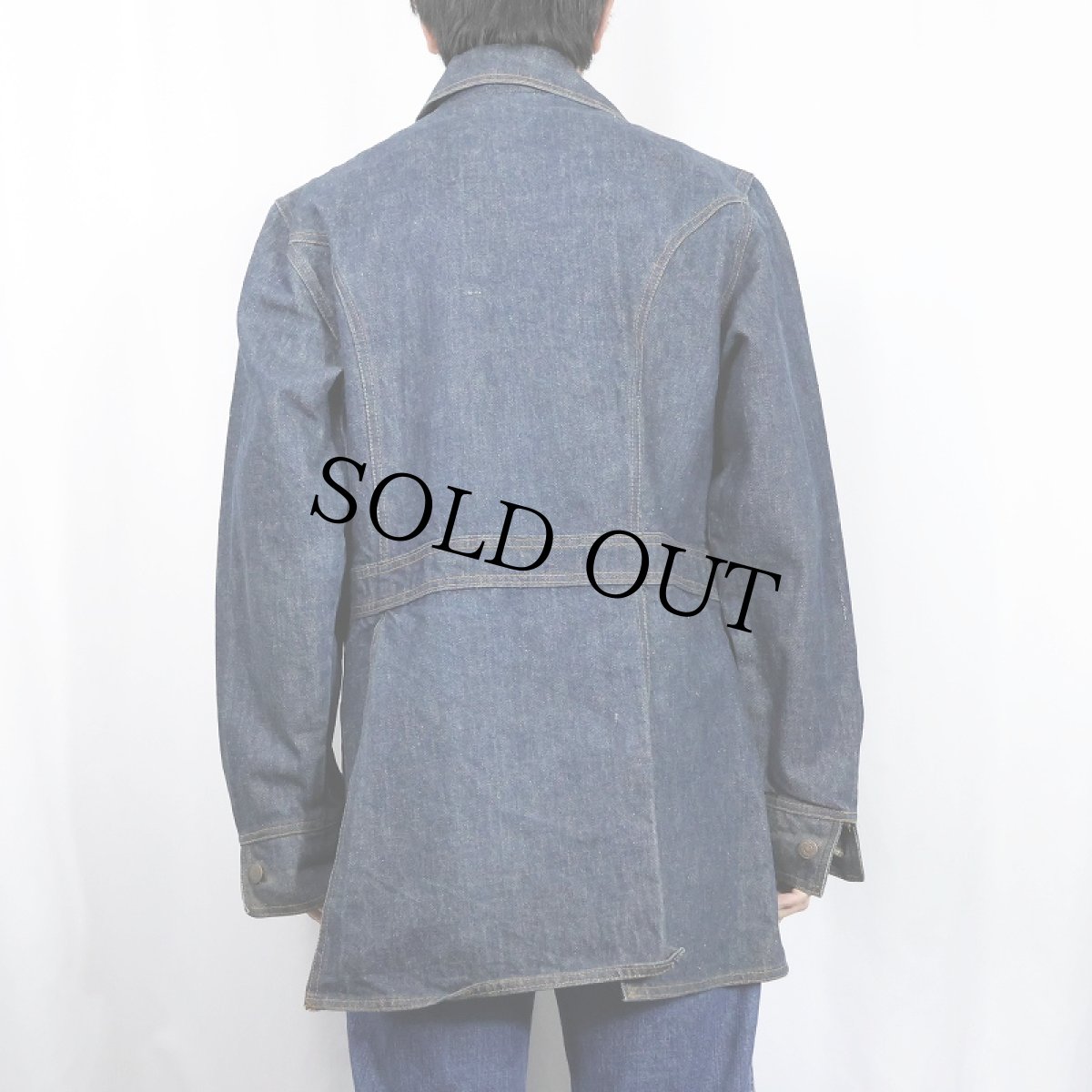 画像3: 70's Levi's オレンジタブ デニムブッシュジャケット L (3)