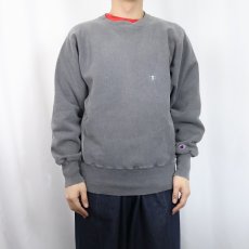 画像2: 90's Champion REVERSE WEAVE USA製 目付き スウェット L (2)