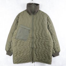 画像1: 90's German Military キルティングライナージャケット (1)
