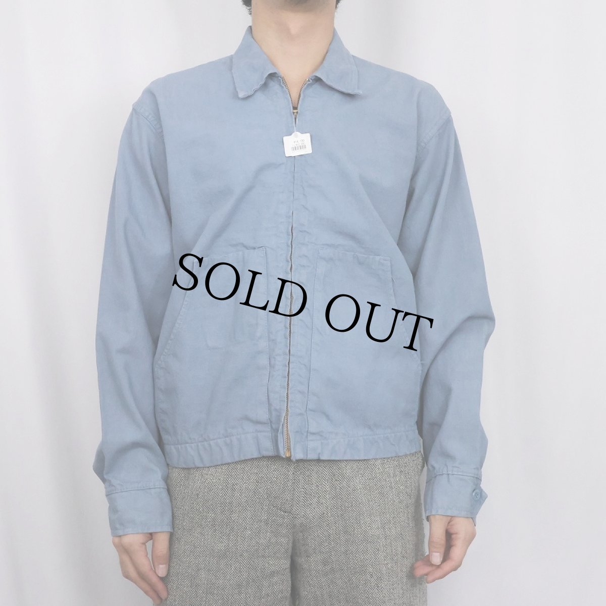 画像2: 50's SUPPLDRAPE コットンジップジャケット (2)