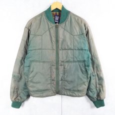 画像1: 90's GAP キルティングジャケット S (1)