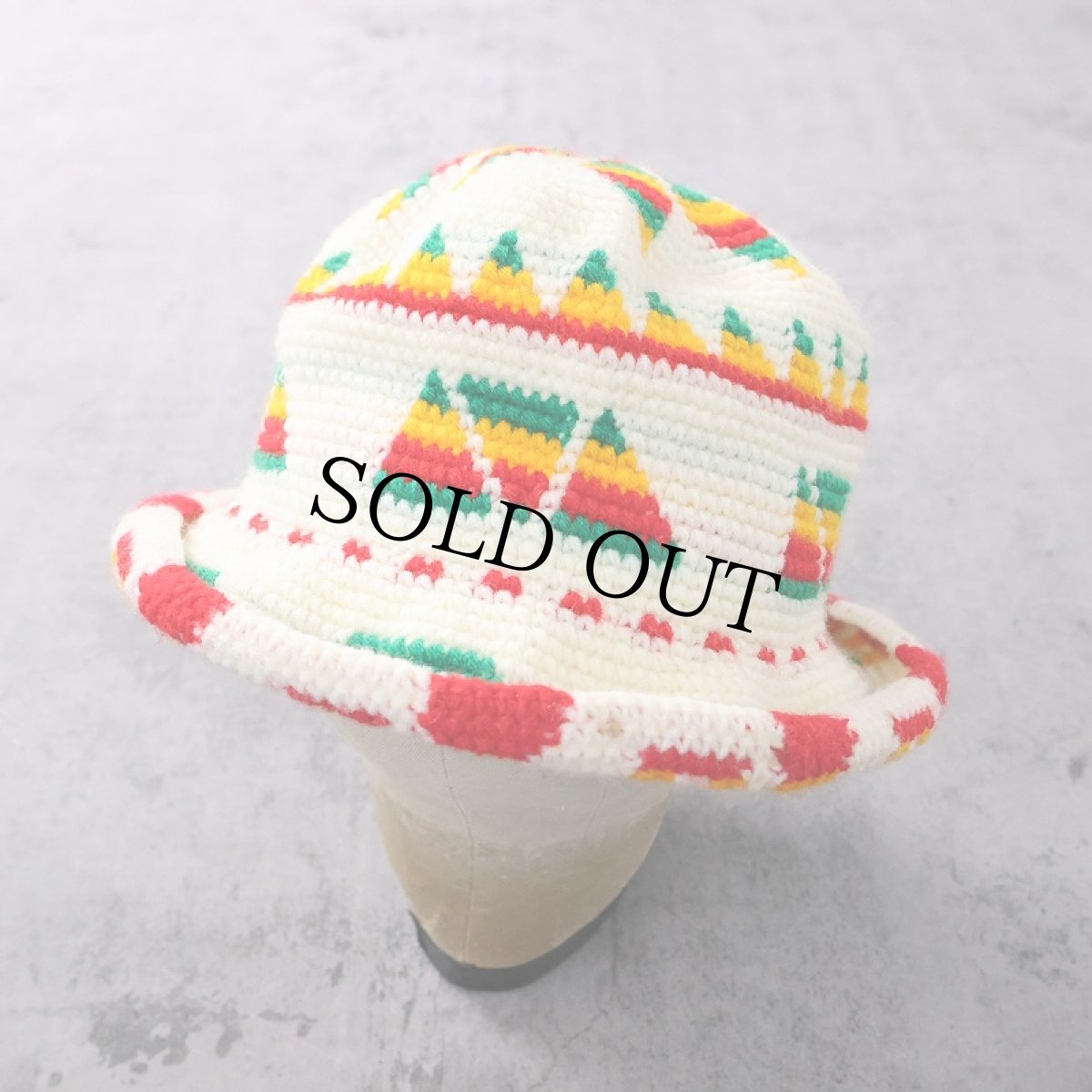 画像1: ラスタカラー ハンドニットハット (1)