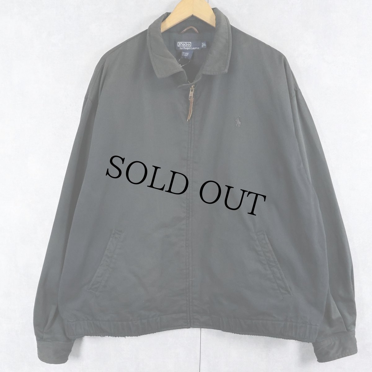 画像1: POLO Ralph Lauren ロゴ刺繍 コットンスイングトップ XL (1)