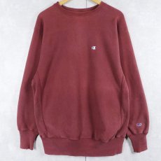 画像1: 90's Champion REVERSE WEAVE USA製 目付き スウェット XL (1)
