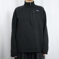 画像2: 2017AW Patagonia ハーフジップ ベターセーター BLACK L (2)