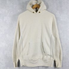 画像2: 70's Champion REVERSE WEAVE 赤単色タグ USA製 染み込みバックプリント スウェットフーディー M (2)