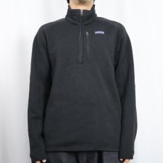 画像2: 2019AW Patagonia ハーフジップ ベターセーター BLACK M (2)