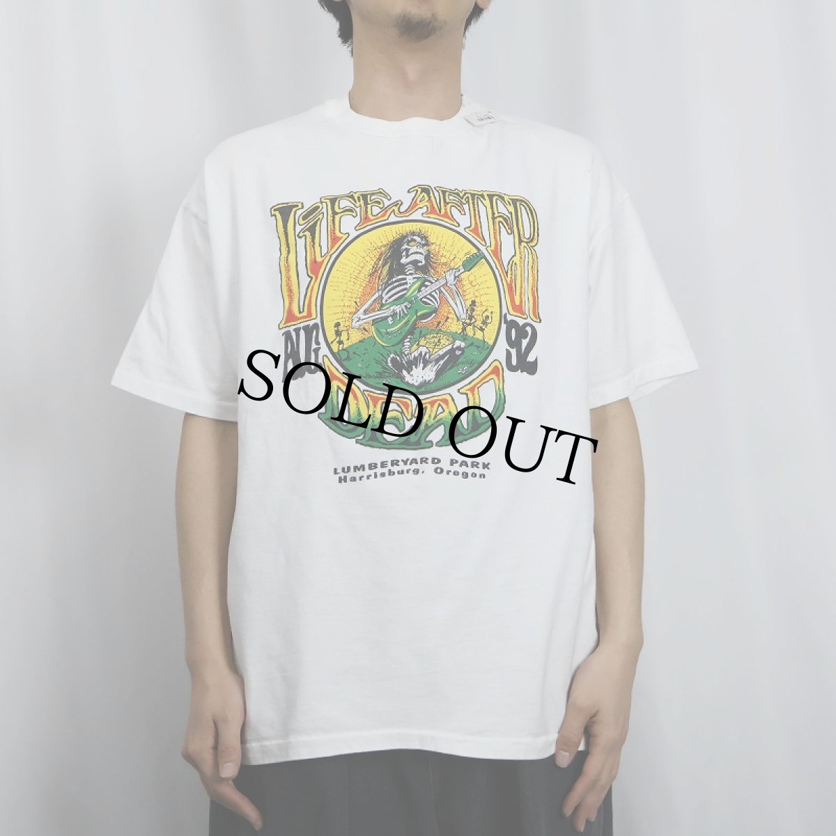 画像2: 1992 Life After Dead USA製 "Grateful Dead" トリビュートバンドTシャツ XL (2)
