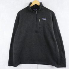 画像1: 2017AW Patagonia ハーフジップ ベターセーター BLACK L (1)