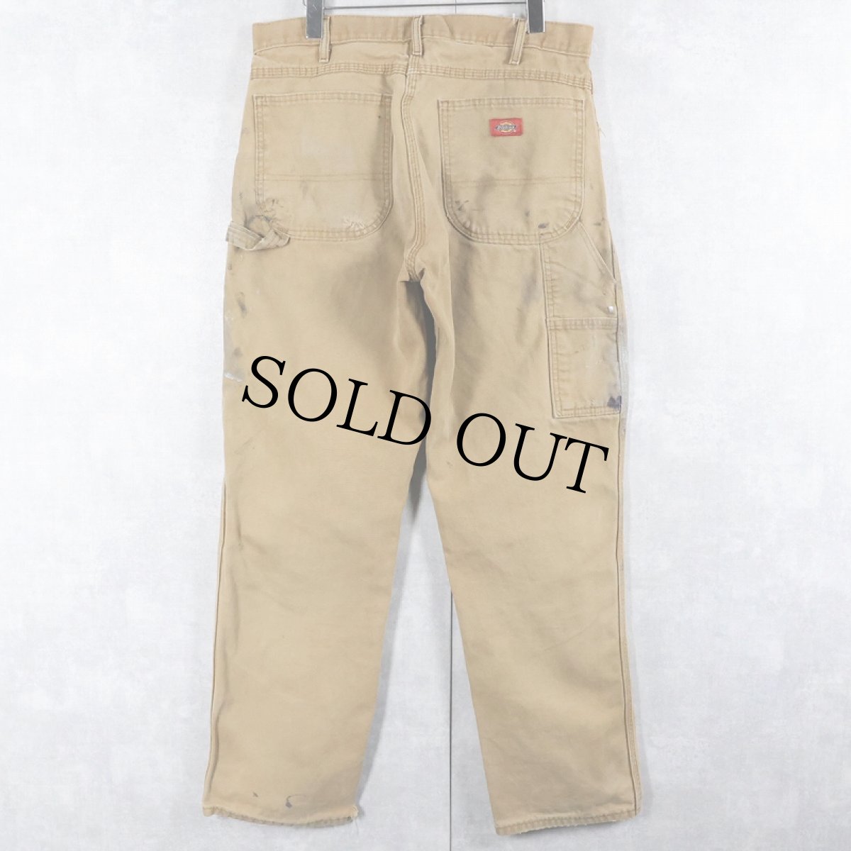 画像2: Dickies ペンキペイント ダックペインターパンツ W34 (2)