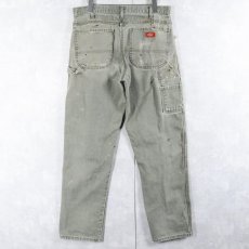 画像2: Dickies ペンキペイント ダックペインターパンツ W33 (2)