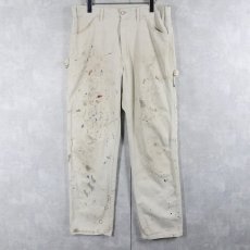 画像1: Dickies Sherwin Williams ペンキペイント コットンペインターパンツ W33 (1)