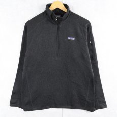画像1: 2020AW Patagonia ハーフジップ ベターセーター BLACK L (1)