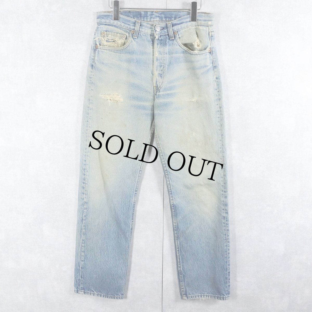 画像1: 90's Levi's 501-0115 USA製 デニムパンツ W31 (1)