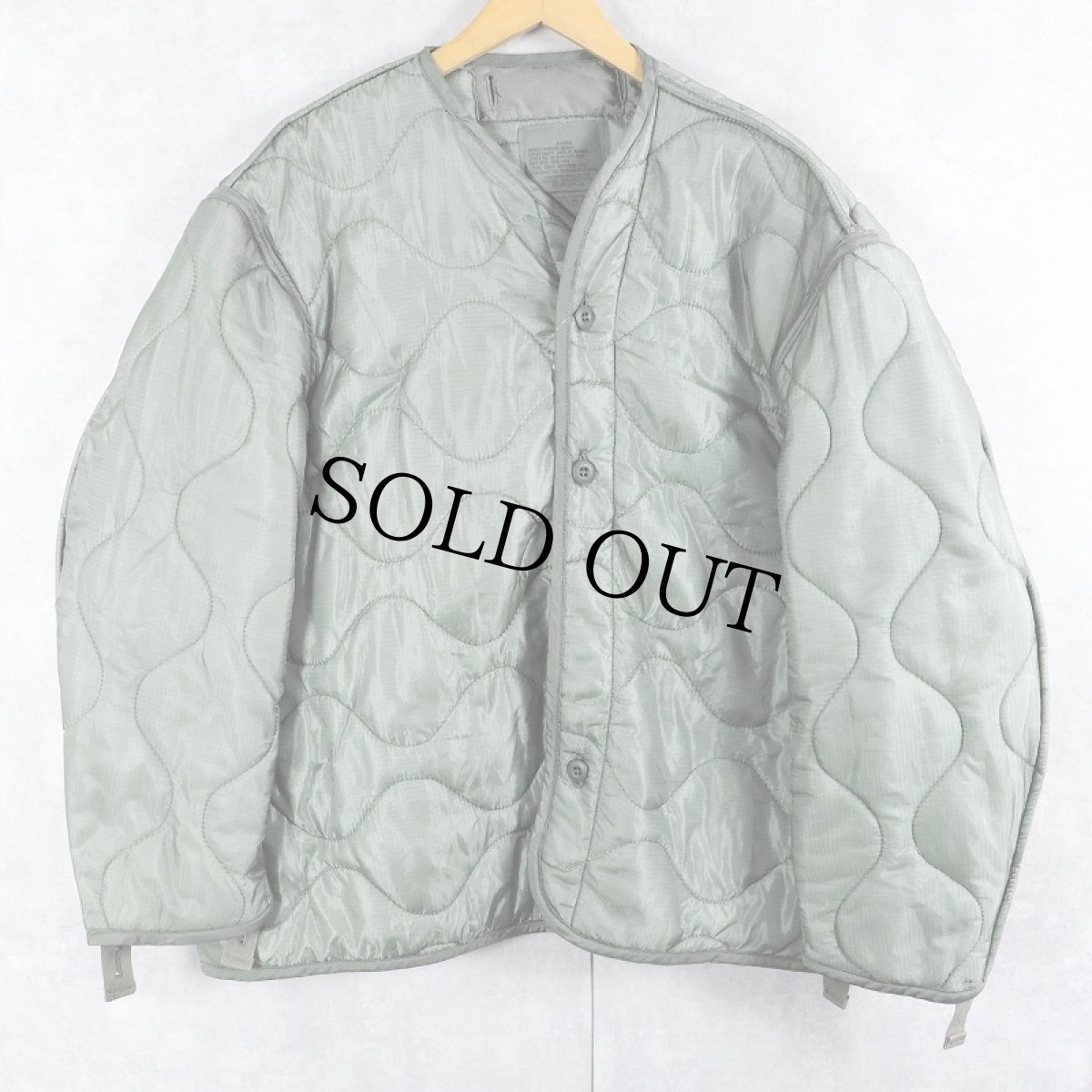 画像1: 2000's U.S.ARMY M-65 キルティングライナージャケット (1)