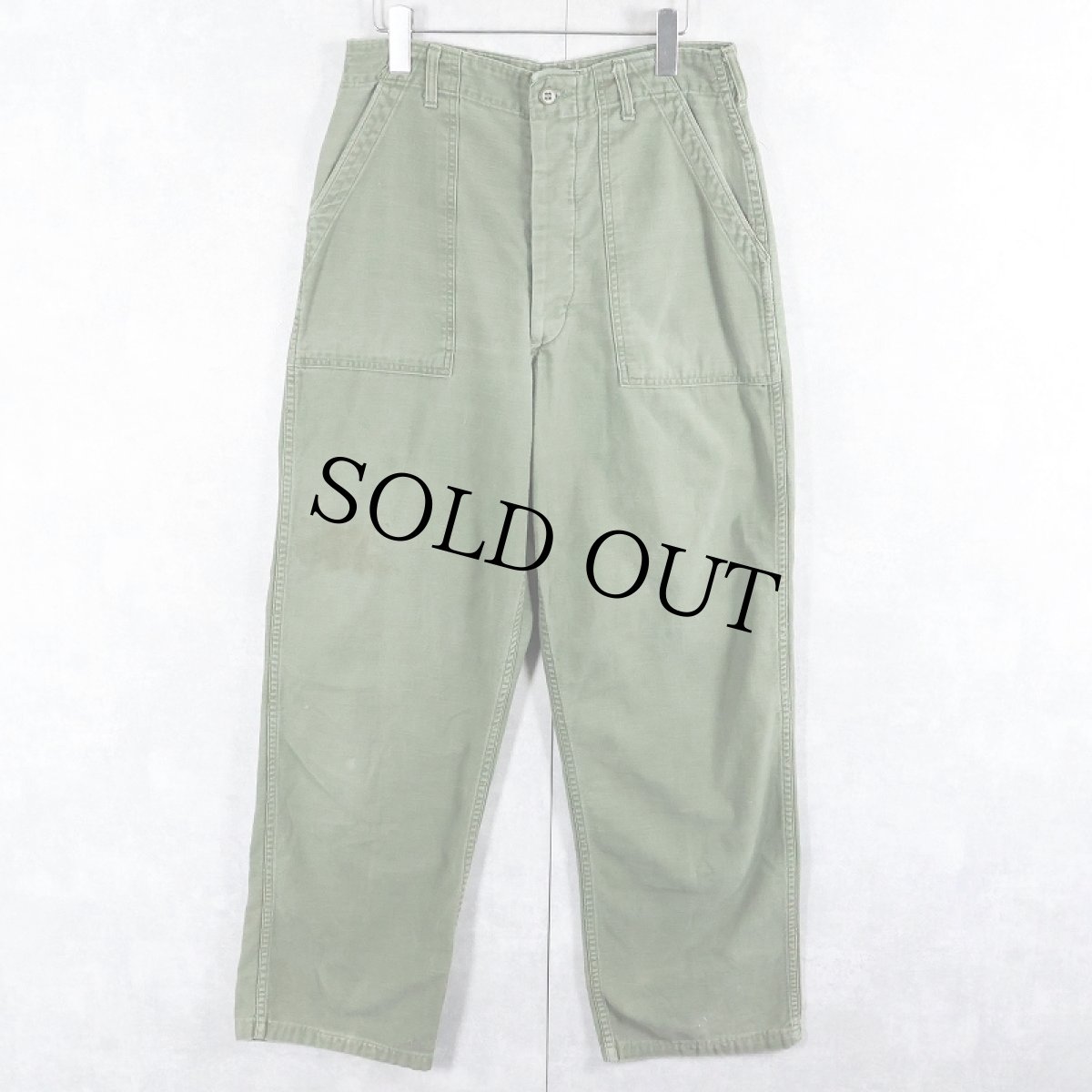 画像1: 60's U.S.ARMY ベイカーパンツ W31 (1)