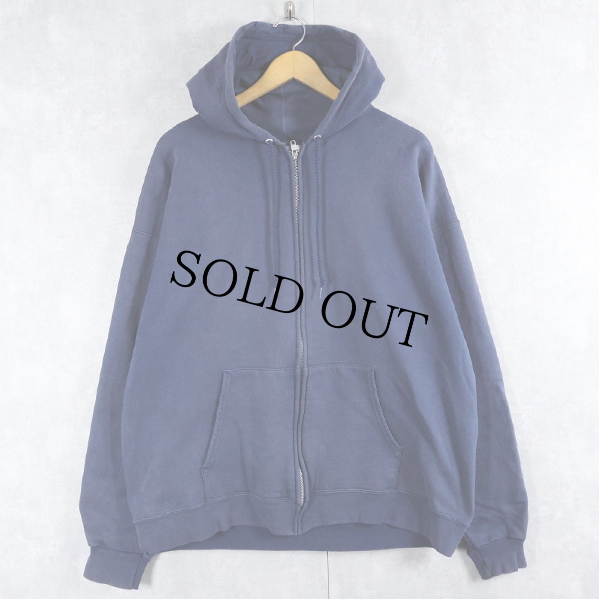 画像1: Hanes ULTIMATE COTTON スウェットジップパーカー L (1)