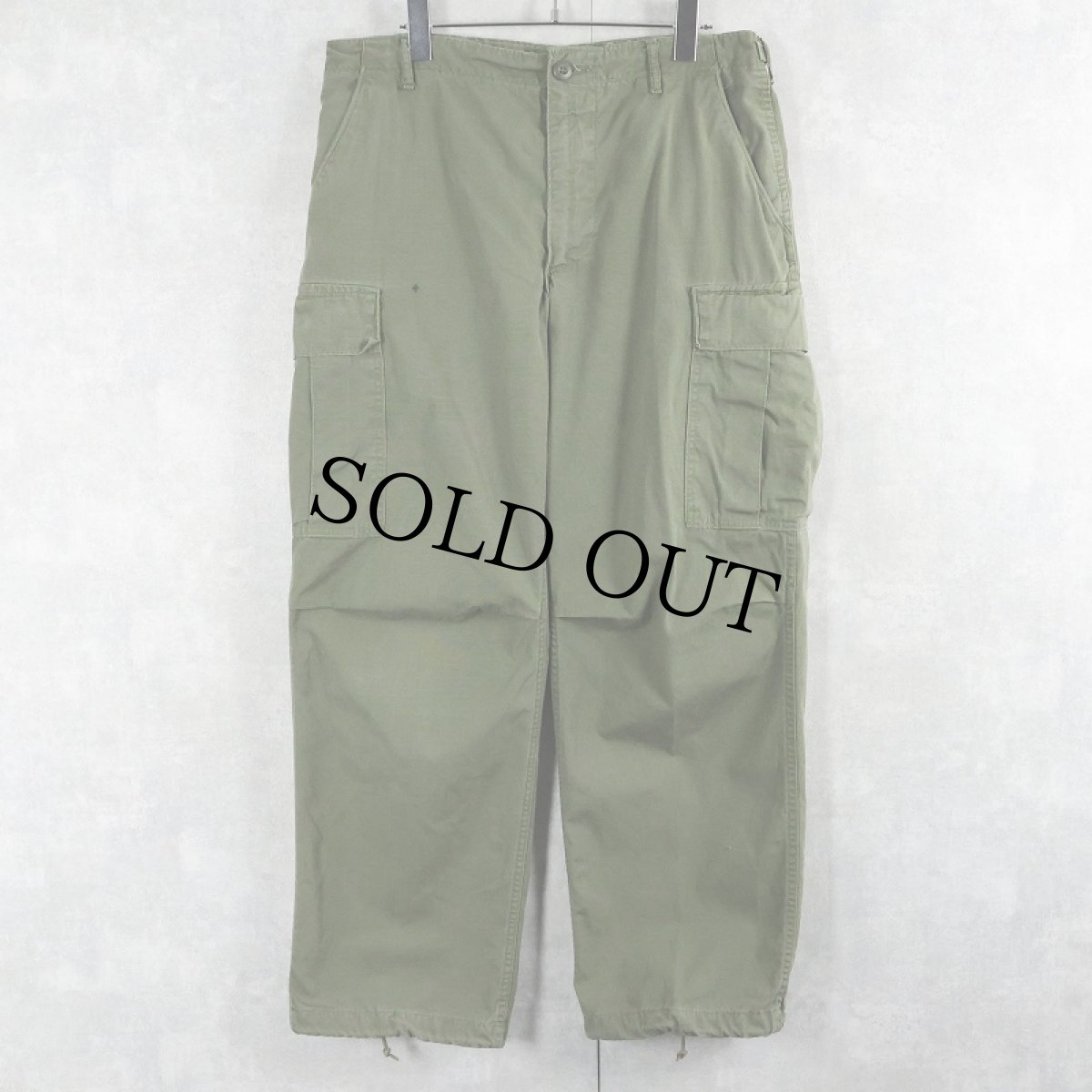 画像1: 60's U.S.ARMY ジャングルファティーグパンツ 5th REGULAR-MEDIUM (1)