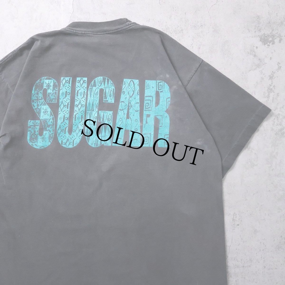 画像2: 90's SUGAR USA製 "File Under Easy Listening" ロックバンドプリントTシャツ BLACK XL (2)