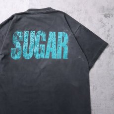 画像2: 90's SUGAR USA製 "File Under Easy Listening" ロックバンドプリントTシャツ BLACK XL (2)