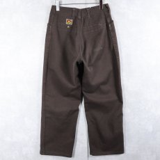 画像2: BEN DAVIS フリスコパンツ BROWN W28 (2)