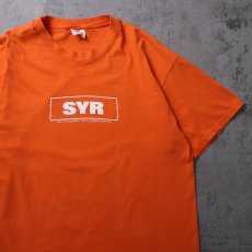 画像1: 90's Sonic Youth Recordings レコードレーベルプリントTシャツ L (1)