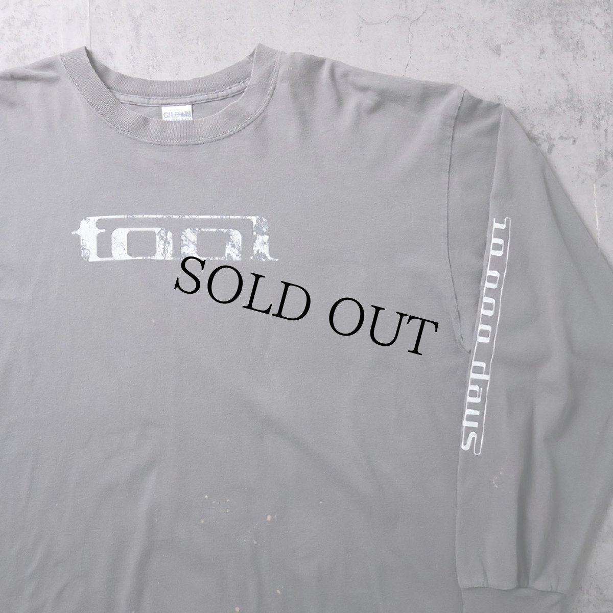 画像2: 2006 TOOL "10000 days tour 2006" ロックバンドツアープリントロンT BLACK 2XL (2)