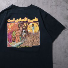 画像2: 2004 The Flaming Lips ロックバンドプリントTシャツ BLACK M (2)
