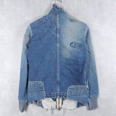 画像2: GREG LAUREN Scrap Work Denim Jacket (2)