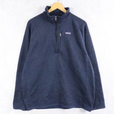 画像1: 2019AW Patagonia ハーフジップベターセーター NAVY L (1)
