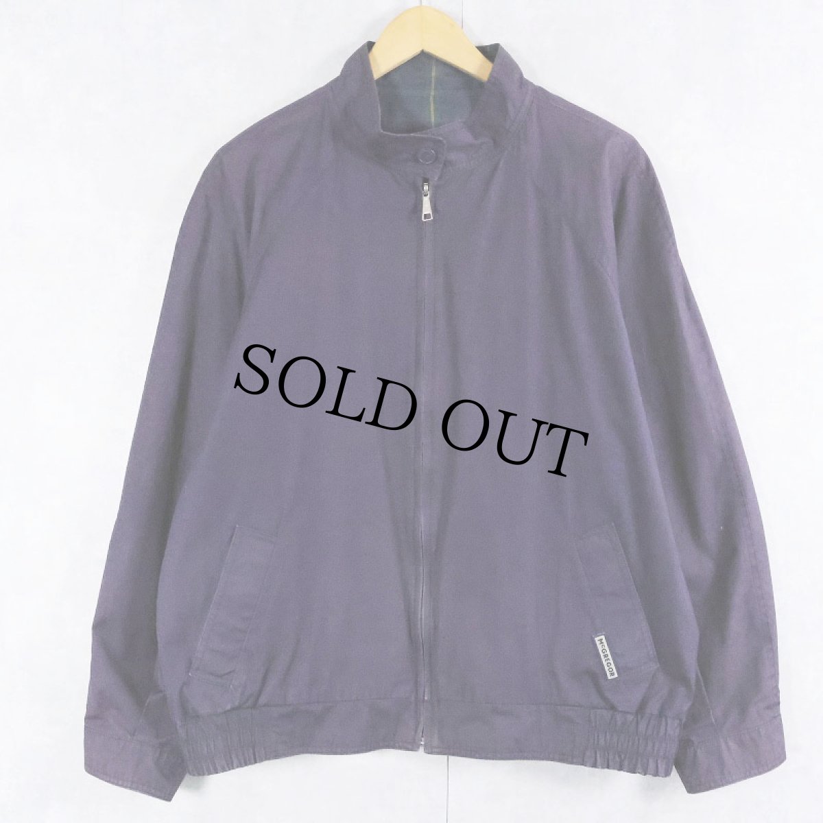 画像1: 80's McGREGOR リバーシブルジップジャケット SIZE50 (1)