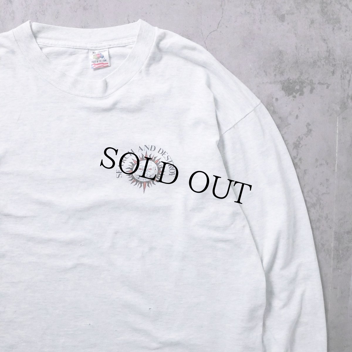 画像3: 90's Rollins Band USA製 "SEARCH AND DESTROY" ロックバンドツアーロンT XL (3)