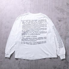 画像2: 90's Rollins Band USA製 "SEARCH AND DESTROY" ロックバンドツアーロンT XL (2)