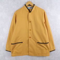 画像1: Angelica USA製 コットンポリ ワークシャツジャケット SIZE44 (1)