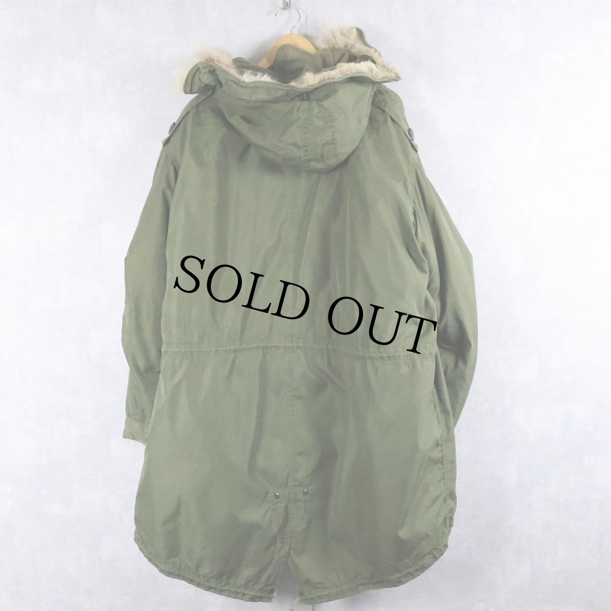 画像3: 50's U.S.ARMY M-51 コヨーテファーフード/ライナー付き モッズコート  (3)