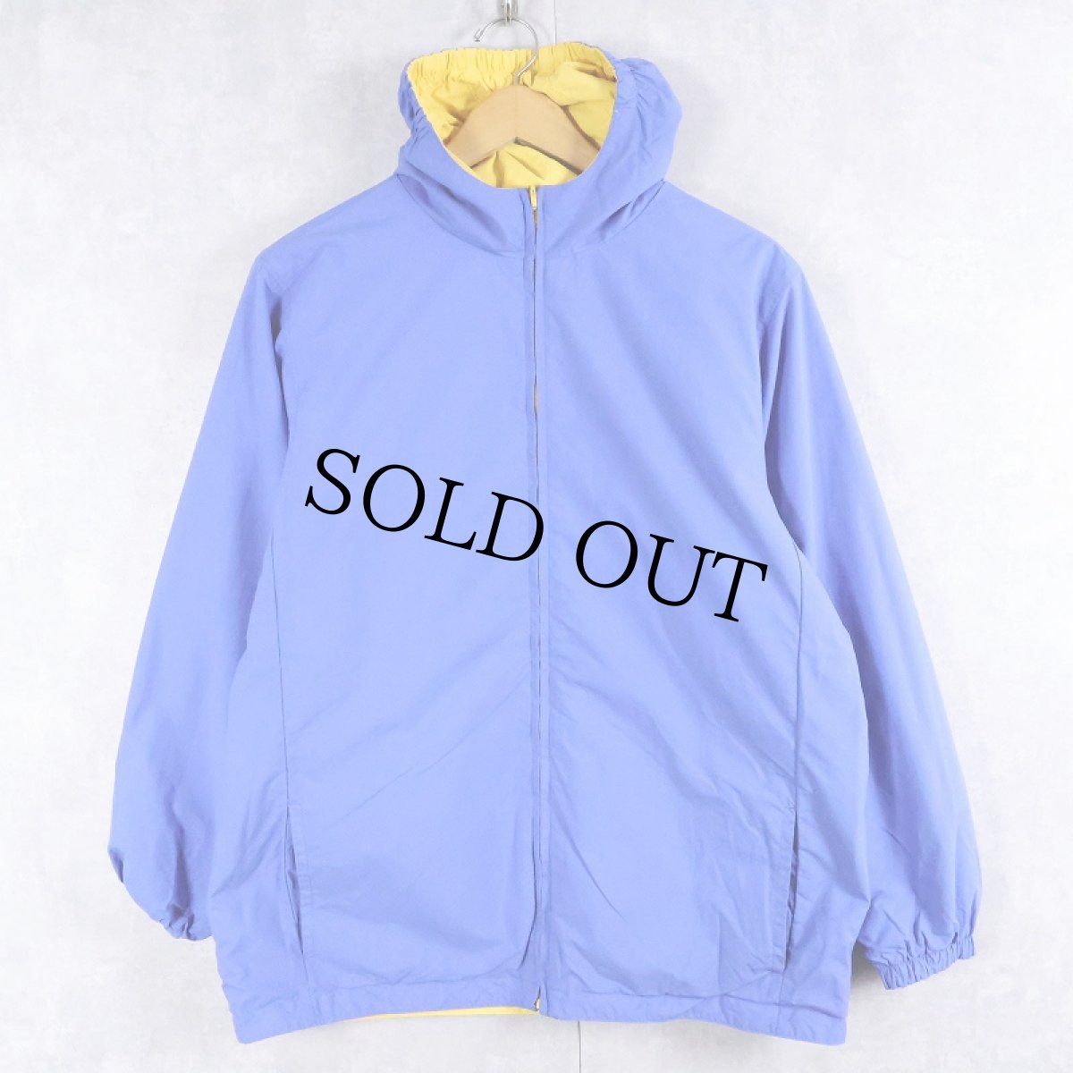 画像2: 90's LANDS' END リバーシブル ナイロンジャケット XL (2)