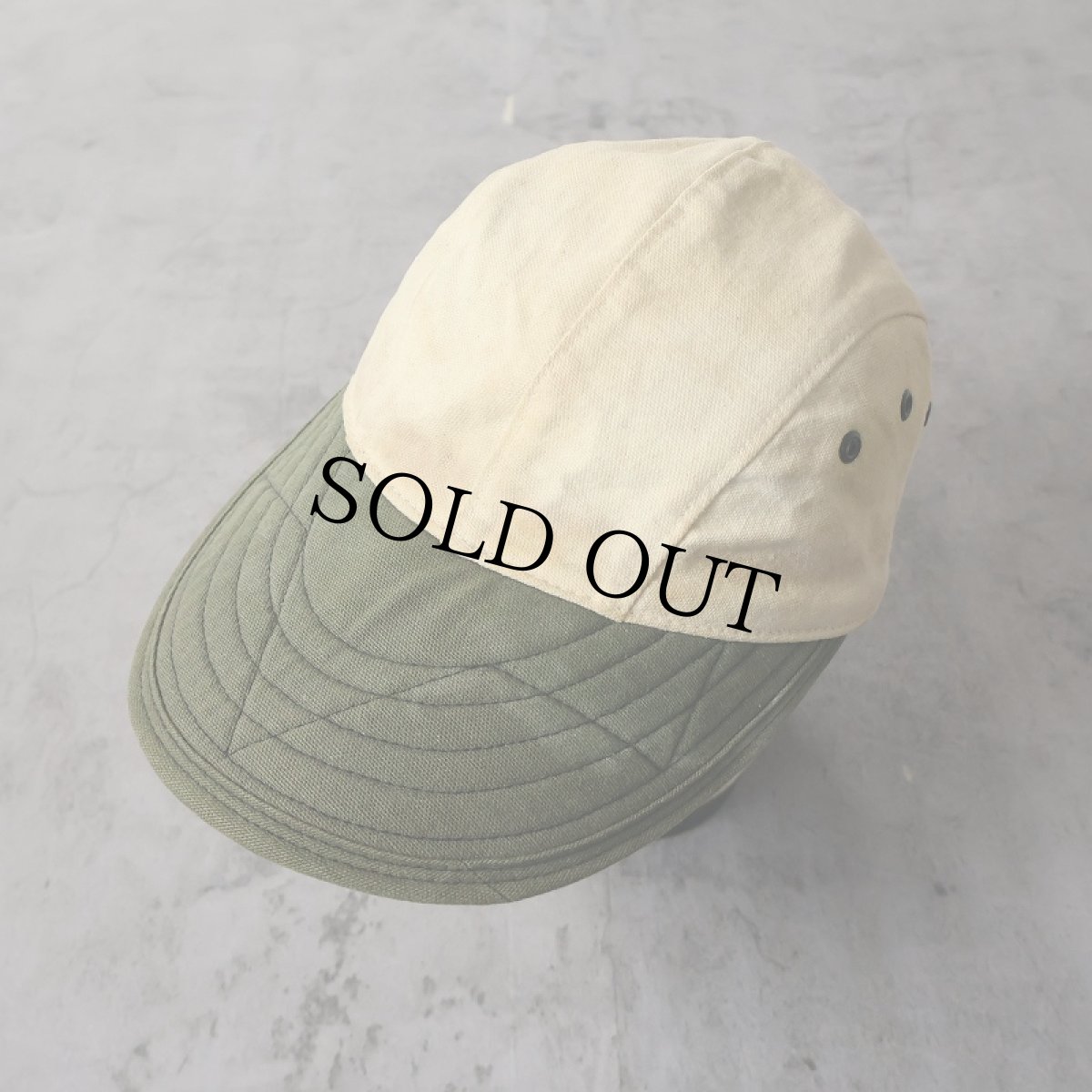 画像1: 90's Watership Trading Company USA製 ロングビルキャップ M (1)